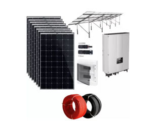 Sistem fotovoltaic On-Grid 3000W foto 1