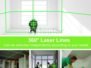 4D, 3D Lazer . Лазерный уровень foto 4
