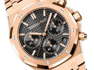 Audemars Piguet ROYAL OAK Pink Gold Black Dial CHRONOGRAPH 41mm foto 2