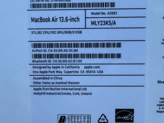 Apple MacBook Air 13.6 M2 Starlight & Space Gray 8/512Gb New! foto 8