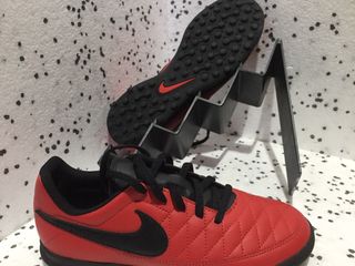 Buti si bampuri originale Anglia Nike Tiempo din piele (Футбольные бампы) Nike Adidas Puma Noi foto 10