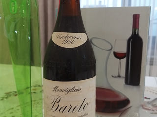 Vin de colecție Barolo din 1980 / Коллекционное итальянское вино foto 2