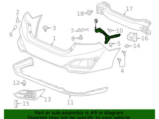 Salazka bamper spate Honda clarity 2019 foto 3