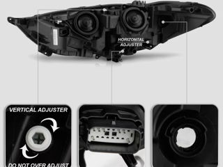 Fară  dreapta 2017-2020 Ford Fusion Halogen w/LED Новая фара foto 7