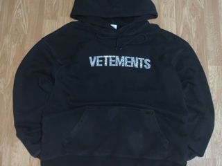 Vetements hoodie noir black