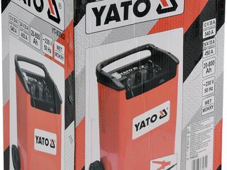 Пускозарядное устройство, Цифровый  аккумуляторный тестер,инвертор 12->230В  "Yato" foto 3