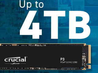 Crucial P3 4TB PCIe Gen3 3D NAND NVMe M.2 SSD, up to 3500MB/s - CT4000P3SSD8 foto 2