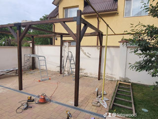 Elemente de fixare pentru pergola,foișor - качественный крепёж для перголы, беседки из бруса! foto 18