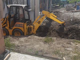 Mini buldo-excavator+ basculanta foto 2