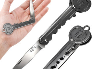 Нож-ключ в форме черного сердца Good Worker 4207-EZ