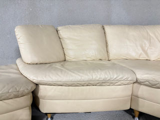 Urgent Sofa din piele naturala Canapea foto 3