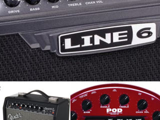 Line 6 pod Processor Guitar, Combo electric Guitar