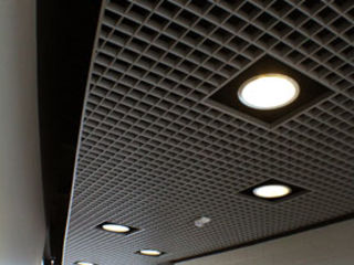 Решетчатые алюминиевые подвесные потолки Грильято в Молдове foto 3