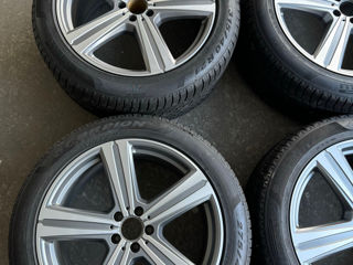 5x112 R21 Mercedes cu anvelope 315/40 & 275/45 R21 foto 2