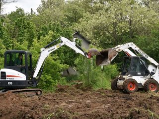 Servicii de excavare Bobcat Miniexcavator