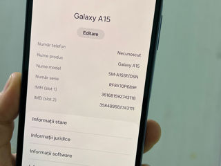 Samsung A15 4/128gb nou foto 4