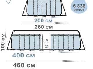 Bazin Intex Premium 400x200x100cm, 6836 l. 15în1, 26788, Livrare gratis, Garantie, Reduceri, Rate 0% foto 3