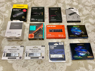SSD NVMe 512GB 1TB 2TB PCIe M.2 / Samsung / TeamGroup / WD Black / Adata foto 1