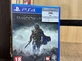 Joc PS4 4S Hadow of Mordor -  240 lei