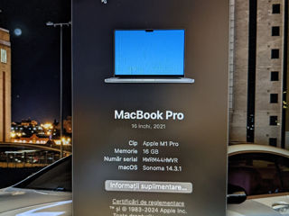 Macbook Pro 16 inch M1 Pro foto 6