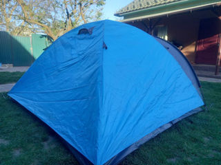 Палатка двух слойная 4-местная Саmping Check привезенная из Германии в очень хорошем состоянии foto 3