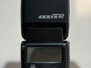 Canon Speedlite 430EX III-RT (stare ideala/folosit putin) foto 1