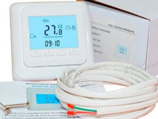 Termostate + Wi-Fi pentru încălzire electrică prin pardoseală, gama variata de modele de la importat foto 14