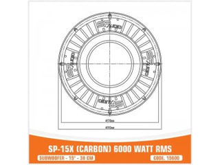 Subwoofer SP-15X - 6000W RSM foto 7