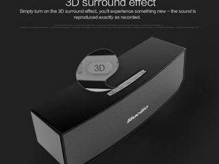  Портативный беспроводной двухканальный стерео бас bluetooth динамик                                 фото 1