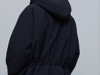 Zara man стильная парка waterproof windproof модель oversize в идеальном состояние size M-L foto 3