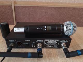 Shure Ulxp24 BETA 58A microfon vocal. Profesional. Original - Made in Mexico. Frecvente bune! foto 4