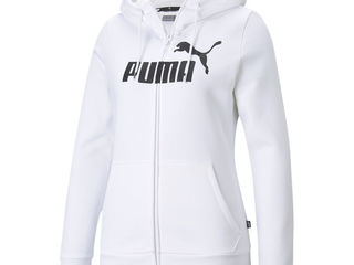 Толстовка Puma Ess Logo Full-Zip Hoodie Fl