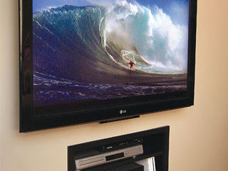 Установка телевизоров на стену. TV LCD, LED, плазменные. Кронштейны ТВ. Мастер. foto 2
