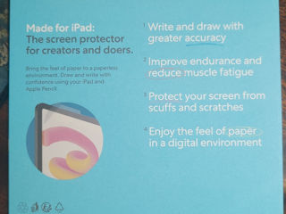 Vând pelicula se protecție Paperlike pentru iPad Pro 13" foto 2