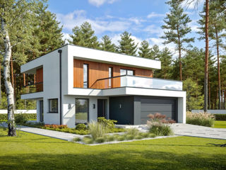 Proiect de casa cu etaj 150m2 / arhitect / proiecte de casa / arhitectura / design / Arhitect md