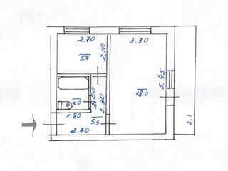 Apartament cu 1 cameră,  Centru,  Ungheni,  Ungheni foto 2