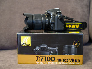 Nikon D7100 + Obiectiv Nikkor 18-105 VR + Battery Grip foto 4