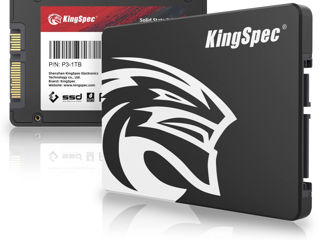 SSD KingSpec 256GB, 512GB, 1TB новые.