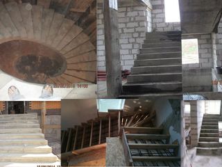 Бетонные лестницы/Scari din beton foto 4