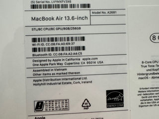 Macbook Air 13,6 M2 Starlight  2023 NOU foto 2