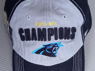 NFL Carolina Panthers NFC Champions 2015 Super Bowl 50 Strapback Hat foto 2