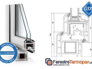 Fii atent calitate înaltă! Ferestre termopan! foto 11