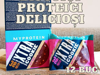 MyProtein - Batoane proteice, Prajituri Proteice " Protein Cookie " si " Protein Brownie" My Protein foto 5