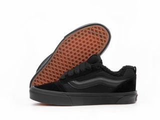 Vans KNU Skoo All BlackUnisex cu blana/с мехом foto 6