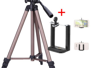 Stativ tripod camera suport telefon 35-180cm foto 6