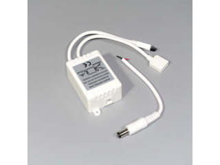 Controler pentru bandă LED IR RGB 6A cu telecomandă foto 3