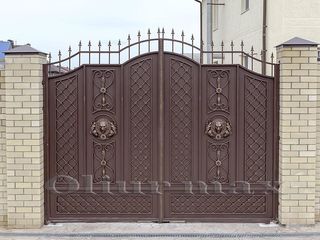 Козырьки, ворота,  металлические двери, заборы, решётки, другие изделия из металла. foto 1