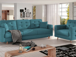 Set canapea și fotoliu de calitate înaltă