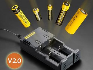 Универсальное зарядное устройство Nitecore Intellicharger i2 i4 d2 d4. foto 7