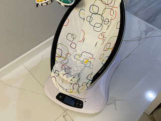 Детское кресло- качалка 4moms Mamaroo 4.0 Plush Multicolor foto 3